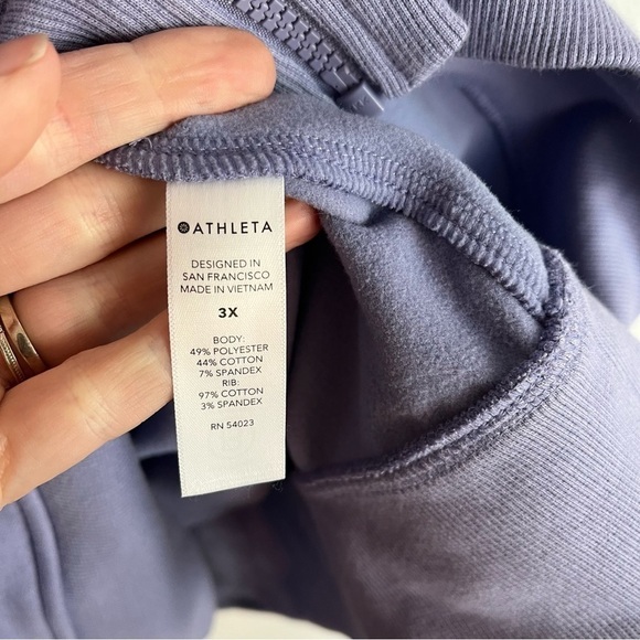 ATHLETA Triumph Hoodie Dusk Purple 486251 - Picture 9 of 9